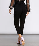 Tied and Tapered Paperbag Pants provides a stylish start to creating your best summer outfits of the season with on-trend details for 2023!