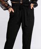 Tied and Tapered Paperbag Pants provides a stylish start to creating your best summer outfits of the season with on-trend details for 2023!