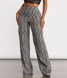High Waist Bohemian Print Wide Leg Pants provides a stylish start to creating your best summer outfits of the season with on-trend details for 2023!