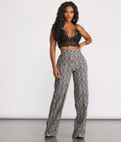 High Waist Bohemian Print Wide Leg Pants provides a stylish start to creating your best summer outfits of the season with on-trend details for 2023!