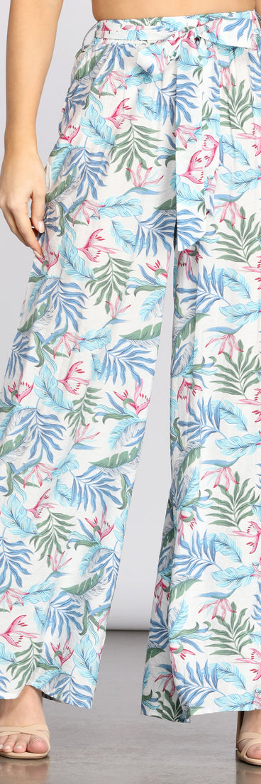 Vacay Queen Wide Leg Pants provides a stylish start to creating your best summer outfits of the season with on-trend details for 2023!