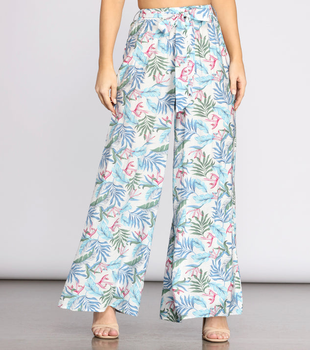Vacay Queen Wide Leg Pants provides a stylish start to creating your best summer outfits of the season with on-trend details for 2023!