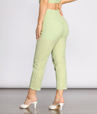 Take A Cue Tapered Eyelet Pants provides a stylish start to creating your best summer outfits of the season with on-trend details for 2023!