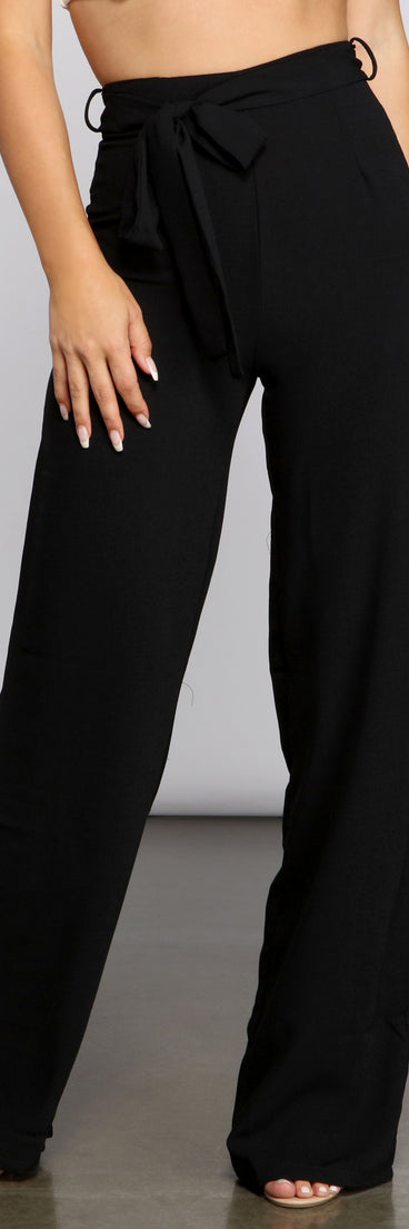 Cinched And Chic High Waist Pants provides a stylish start to creating your best summer outfits of the season with on-trend details for 2023!