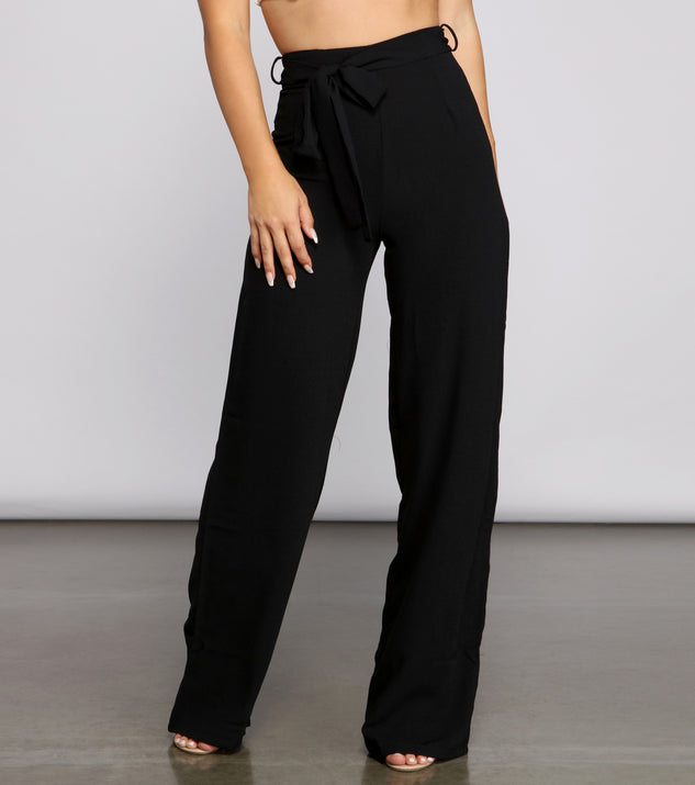 Cinched And Chic High Waist Pants provides a stylish start to creating your best summer outfits of the season with on-trend details for 2023!