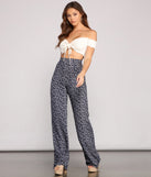 Boho Beauty Wide-Leg Pants provides a stylish start to creating your best summer outfits of the season with on-trend details for 2023!