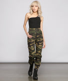 Undercover Camo Cargo Joggers provides a stylish start to creating your best summer outfits of the season with on-trend details for 2023!