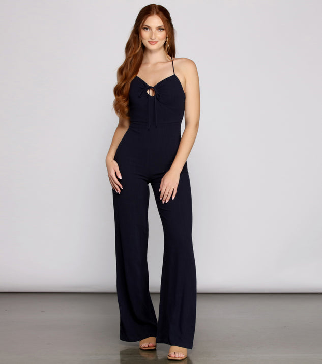 Classic Style Linen Jumpsuit provides a stylish start to creating your best summer outfits of the season with on-trend details for 2023!