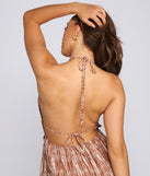 Summer Pop Tie-Dye Stripe Halter Jumpsuit provides a stylish start to creating your best summer outfits of the season with on-trend details for 2023!