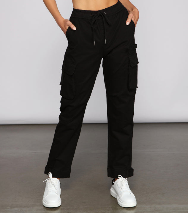 Casual-Chic Cargo Joggers for 2023 festival outfits, festival dress, outfits for raves, concert outfits, and/or club outfits