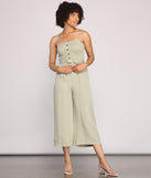 Casual Cutie Cropped Jumpsuit provides a stylish start to creating your best summer outfits of the season with on-trend details for 2023!