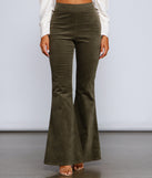 Bring The Flare Corduroy Pants provides a stylish start to creating your best summer outfits of the season with on-trend details for 2023!