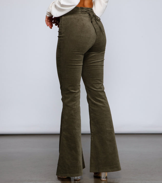 パンツ cantate / flare corduroy pants パンツ cantate / flare corduroy pants Stretch Corduroy Flare