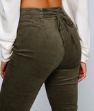 Bring The Flare Corduroy Pants provides a stylish start to creating your best summer outfits of the season with on-trend details for 2023!