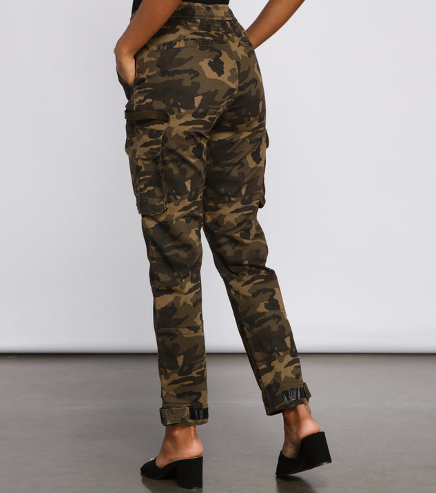 Lowkey Style High Rise Cargo Joggers & Windsor