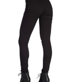 High Waist Twill Skinny Jeans for 2022 festival outfits, festival dress, outfits for raves, concert outfits, and/or club outfits