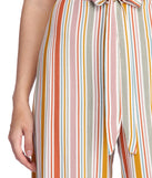 Set Me Up In Stripes Flared Pants