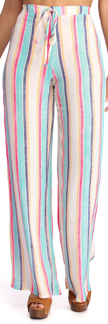 Sweet Like Candy Striped Pants