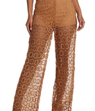 Crochet Pleasure Wide Leg Pants for 2022 festival outfits, festival dress, outfits for raves, concert outfits, and/or club outfits