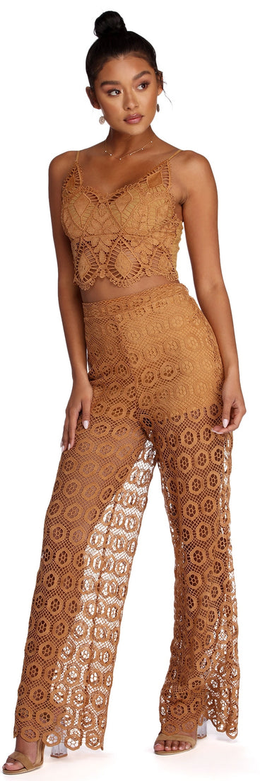 Crochet Pleasure Wide Leg Pants for 2022 festival outfits, festival dress, outfits for raves, concert outfits, and/or club outfits