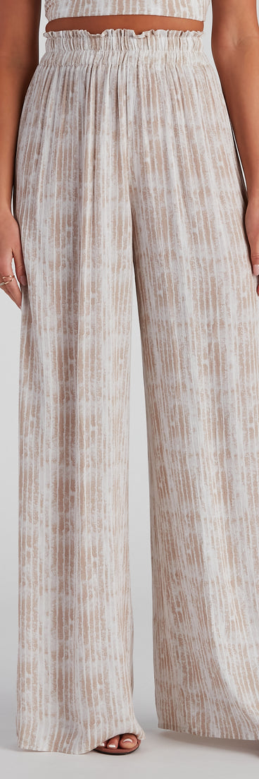 Sangria Please Striped Wide Leg Pants provides a stylish start to creating your best summer outfits of the season with on-trend details for 2023!