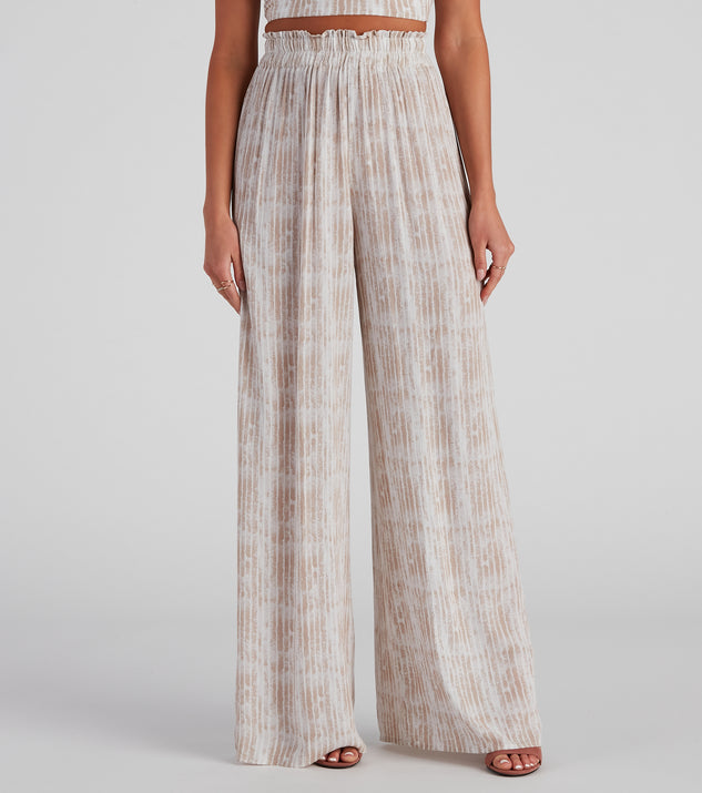 Sangria Please Striped Wide Leg Pants | Windsor