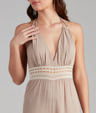 Free Spirit Crochet Waist Jumpsuit provides a stylish start to creating your best summer outfits of the season with on-trend details for 2023!