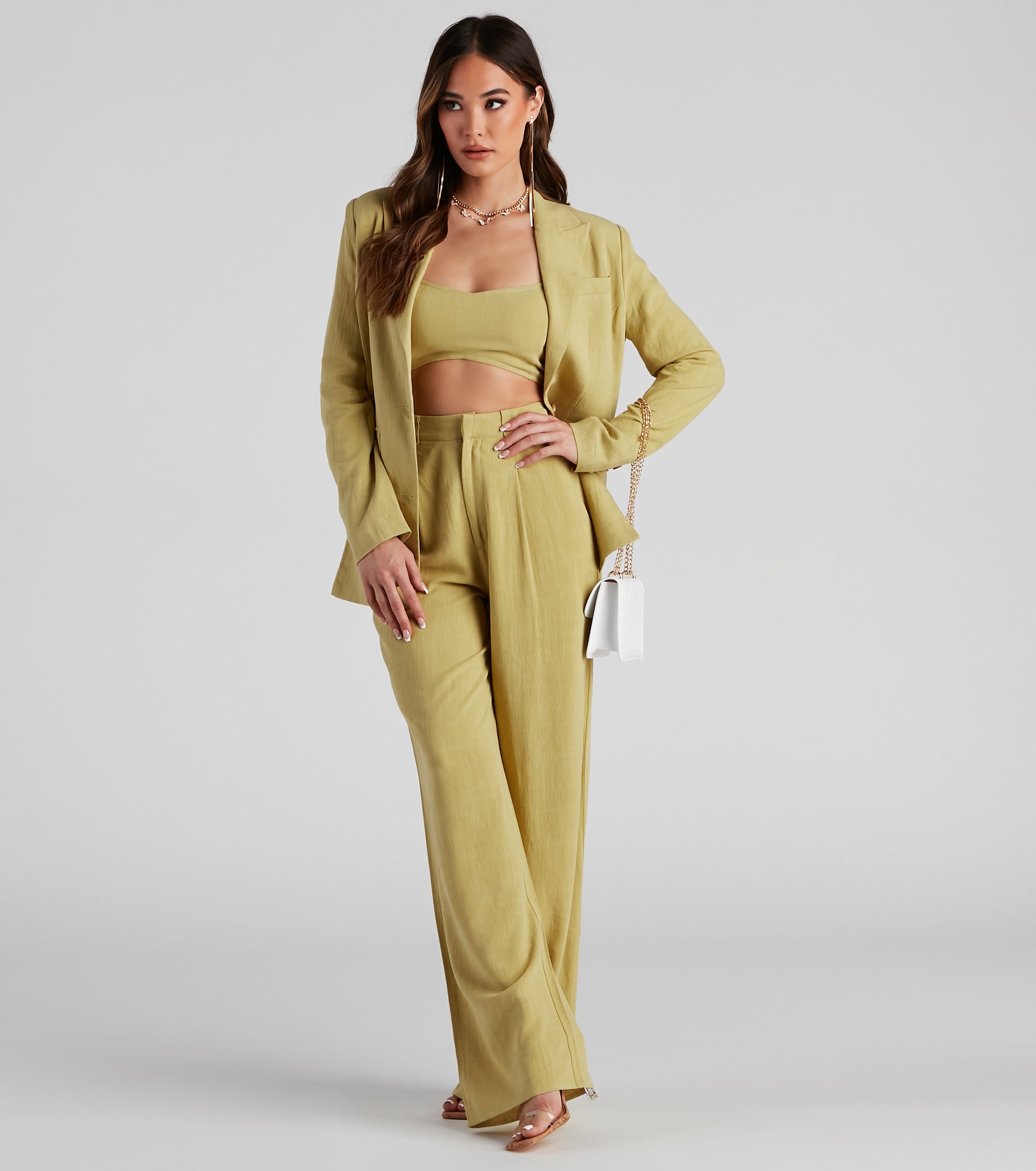 On The Move Linen Wide Leg Pants | Windsor