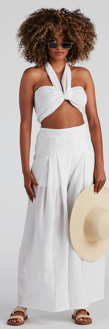 Made For You High Rise Palazzo Pants provides a stylish start to creating your best summer outfits of the season with on-trend details for 2023!