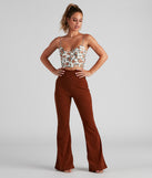 Break The Record Corduroy Flare Pants is a trendy pick to create 2023 festival outfits, festival dresses, outfits for concerts or raves, and complete your best party outfits!