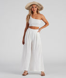 Get Together Pleat Wide-Leg Pants provides a stylish start to creating your best summer outfits of the season with on-trend details for 2023!