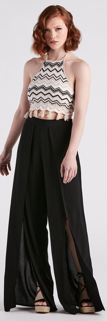 Good Times Flow Tulip Pants is a fire pick to create 2023 festival outfits, concert dresses, outfits for raves, or to complete your best party outfits or clubwear!