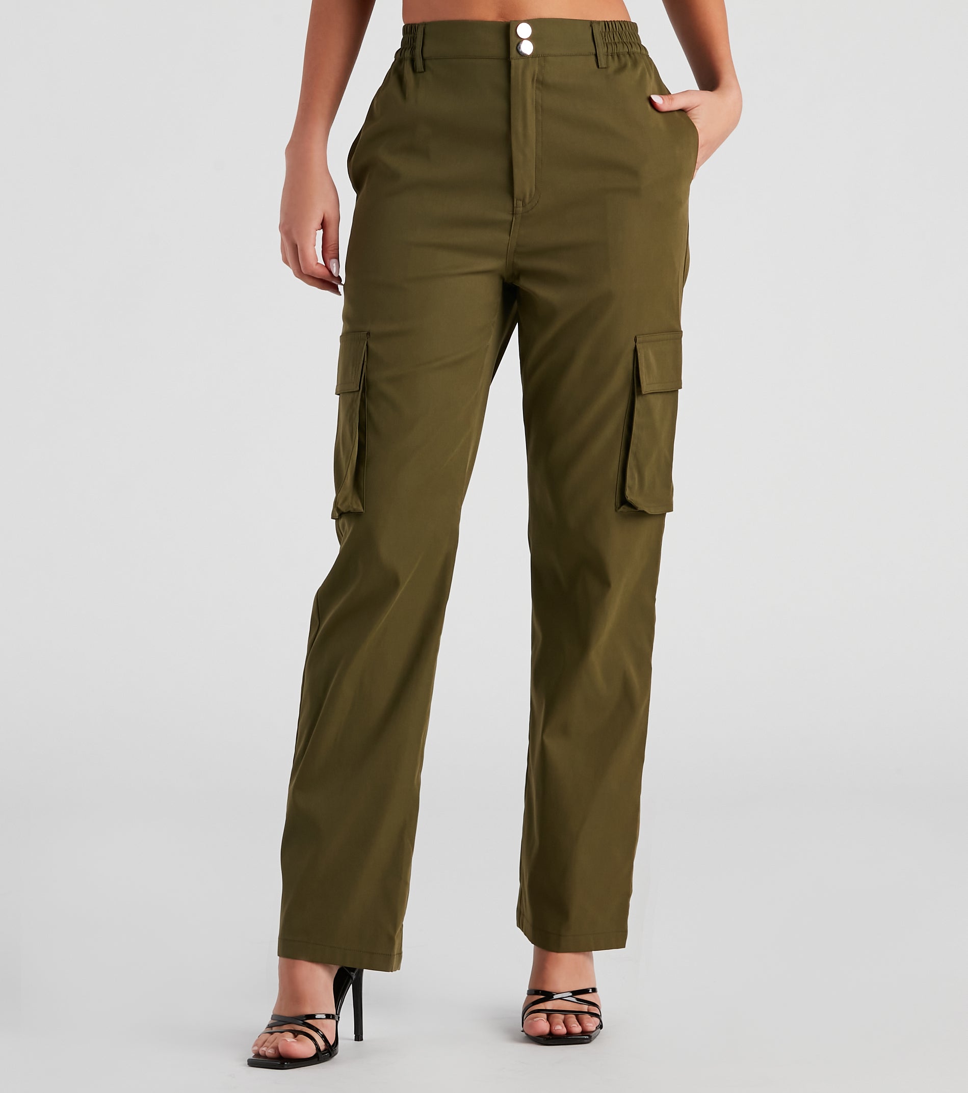 ★関税/送料込★IONSEOUL☆Peach Cargo Wide Pants ★6色 06302-0683_2_fd03f7bb-2418-