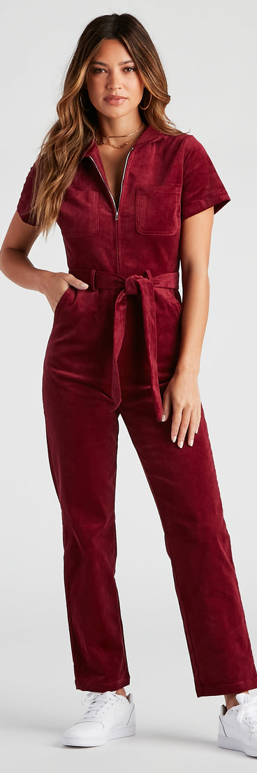Sincerely Love Corduroy Jumpsuit provides a stylish start to creating your best summer outfits of the season with on-trend details for 2023!