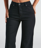 Catch Ya Later Wide-Leg Jeans provides a stylish start to creating your best summer outfits of the season with on-trend details for 2023!