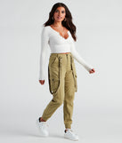 Precious Cargo High Rise Joggers provides a stylish start to creating your best summer outfits of the season with on-trend details for 2023!