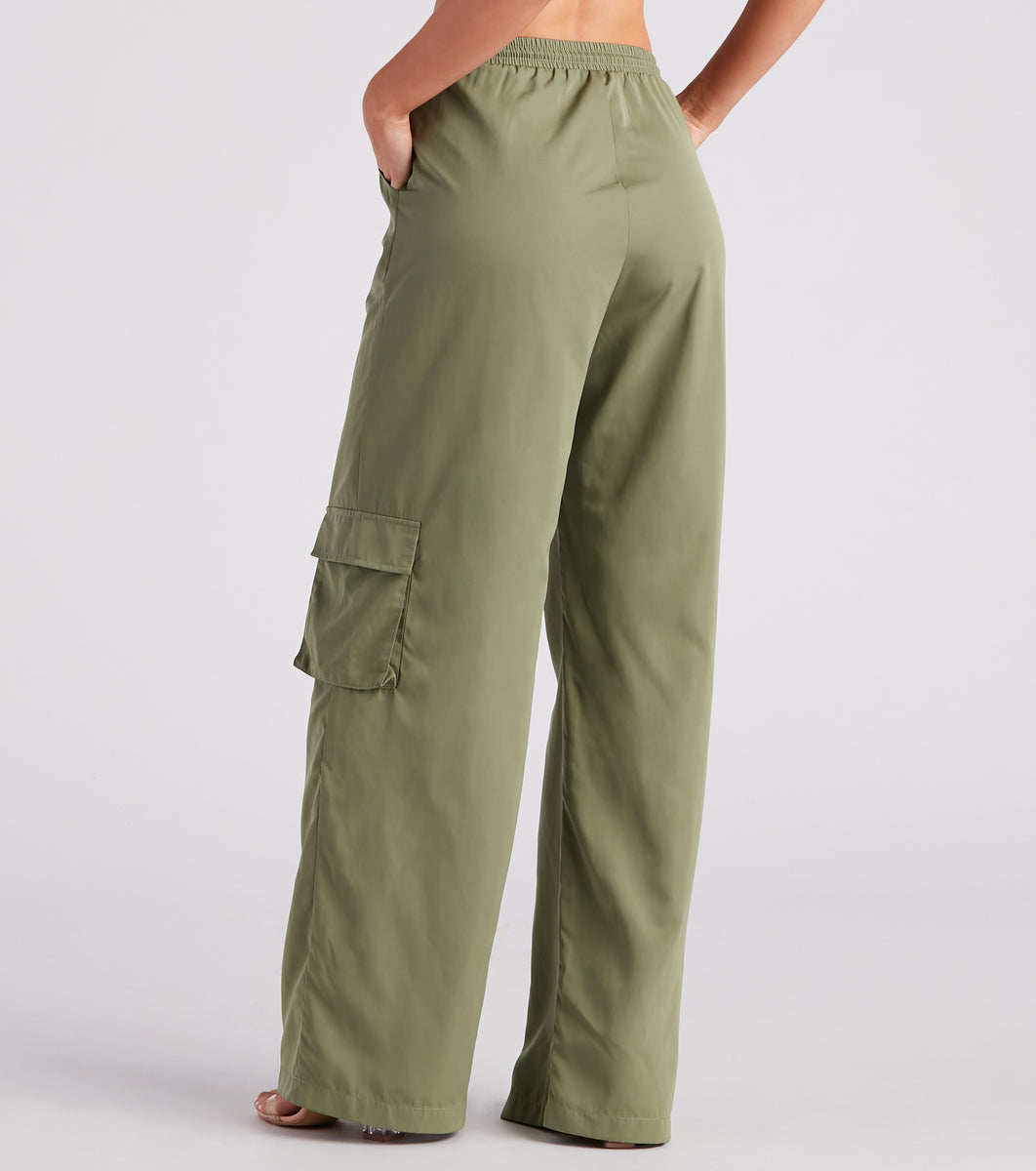 Take Action High Rise Cargo Pants & Windsor