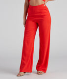 Worth It Linen Wide-Leg Pants is a fire pick to create 2023 festival outfits, concert dresses, outfits for raves, or to complete your best party outfits or clubwear!