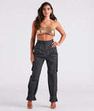 Weekend Style High-Rise Cargo Pants provides a stylish start to creating your best summer outfits of the season with on-trend details for 2023!