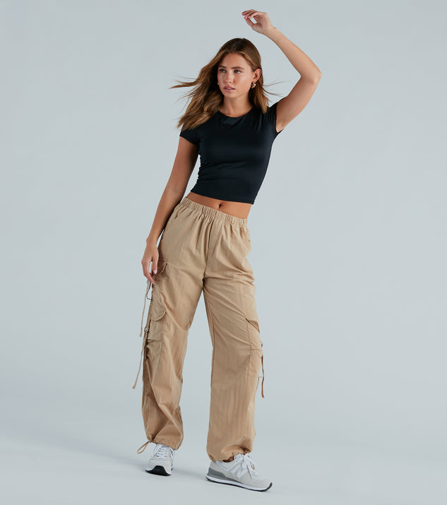 Effortless Edge Wide-Leg Cargo Pants | Windsor