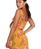 Tropical Floral Escape Romper for 2022 festival outfits, festival dress, outfits for raves, concert outfits, and/or club outfits