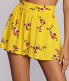 Fabulous Floral Flowy Shorts for 2022 festival outfits, festival dress, outfits for raves, concert outfits, and/or club outfits