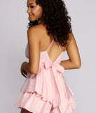 Babygirl Striped Romper for 2022 festival outfits, festival dress, outfits for raves, concert outfits, and/or club outfits