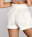 Bow Waist Cargo Shorts for 2022 festival outfits, festival dress, outfits for raves, concert outfits, and/or club outfits
