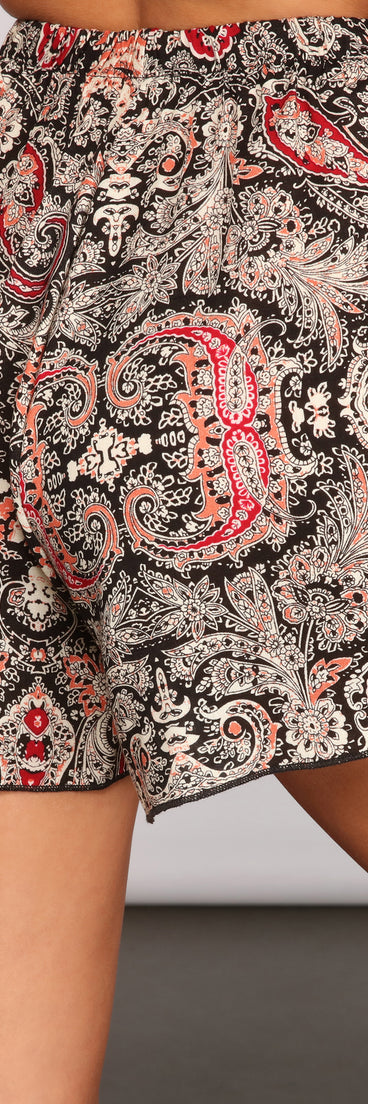 Stunning Boho Vibes Woven Shorts provides a stylish start to creating your best summer outfits of the season with on-trend details for 2023!