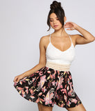 Bohemian Vibes Crochet Lace Romper provides a stylish start to creating your best summer outfits of the season with on-trend details for 2023!