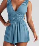 Effortless Style Sleeveless Romper provides a stylish start to creating your best summer outfits of the season with on-trend details for 2023!