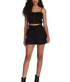 Lovely In Linen Paper Bag Shorts for 2022 festival outfits, festival dress, outfits for raves, concert outfits, and/or club outfits