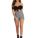 Check 'Em Out Gingham Shorts for 2022 festival outfits, festival dress, outfits for raves, concert outfits, and/or club outfits