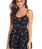 Flower Child Button Front Romper will help you dress the part in stylish holiday party attire, an outfit for a New Year’s Eve party, & dressy or cocktail attire for any event.